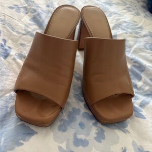 ANTONIO MELANI Tan Women's Mules